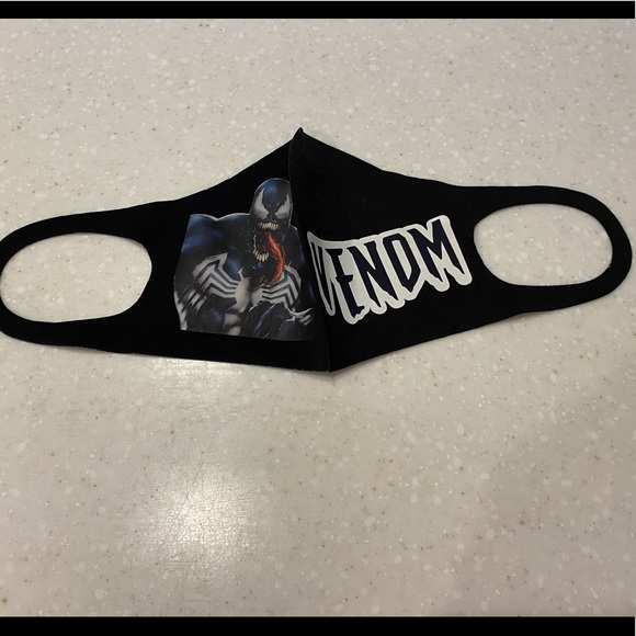 FACE MASK “ VENOM “ KIDS & ADULT SIZE. - Picture 1 of 6